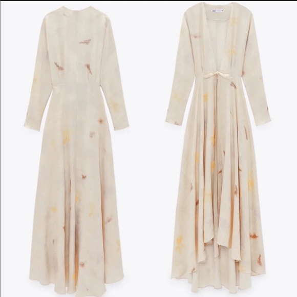 Zara Sweaters - Zara Vogue tie-dye kimono